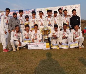 गण्डकी प्रदेश स्तरीय यु-१६ एकदिवसीय क्रीकेट प्रतियोगिताको उपाधी नवलपुरलाई