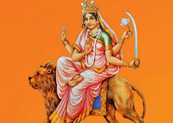नवरात्रको छैटौँ दिन आज कात्यायनीको पूजा आराधना गरिँदै