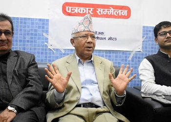 माधव नेपाल भन्छन्– प्रधानमन्त्रीलाई सुरक्षा दिन नेकपा तयार छ