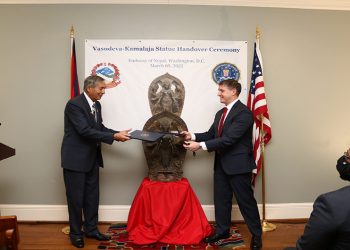 नेपालबाट ३७ वर्षअघि चोरिएको मूर्ति अमेरिकी सरकारद्वारा हन्तान्तरण