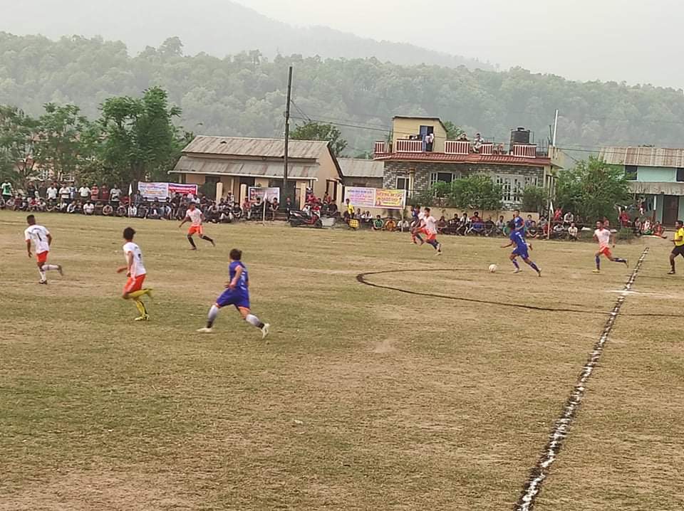 दोस्रो देवचुली मेयर कप फुटबल प्रतियोगितामा भानु युथ एकेडेमी विजयी