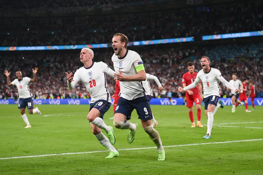 इंग्ल्याण्ड पहिलो पटक युरोकपको फाइनलमा