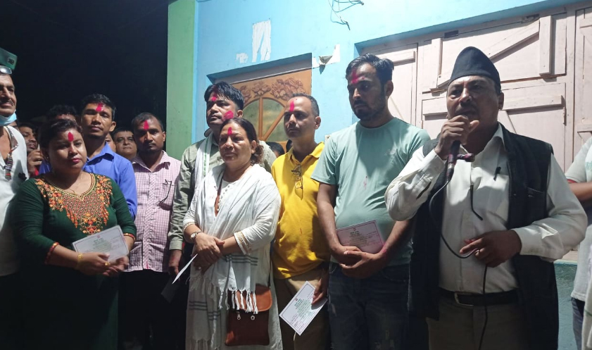 नेपाली काँग्रेसको बर्दघाट नगर कार्य समितिमा जिसी प्यानल विजयी