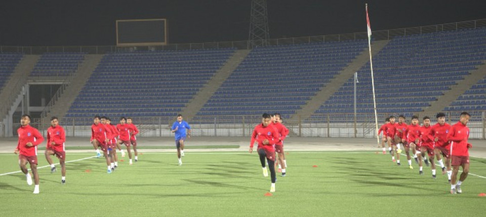 एएफसी यू–२३ एसियन कप छनोटः नेपालले इन्डोनेसियासँग खेल्दै