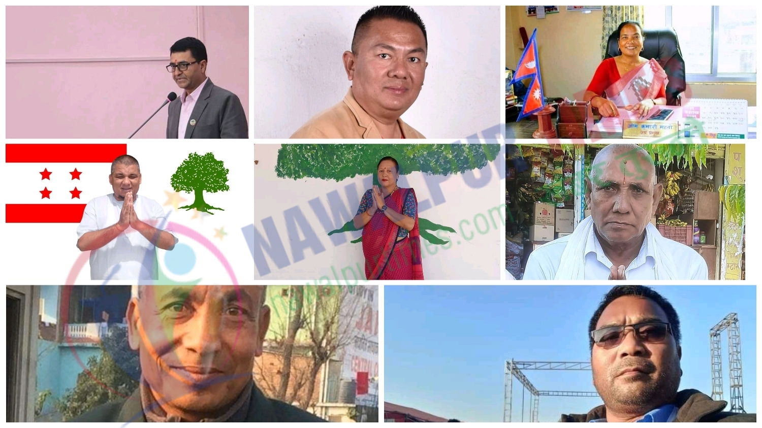 कांग्रेस गण्डकी प्रदेशमा महामन्त्रीसहित नवलपुरका आठ जना निर्वाचित