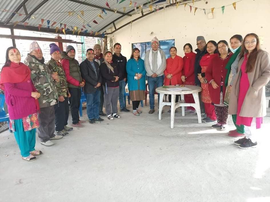 गैंडाकोट ४ मा नेपाली कांग्रेसको टोल कार्य समितिको गठन सम्पन्न