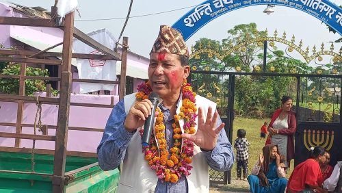 निर्वाचन जिताएर पठाउनुस, जनतालाई निराश पार्नेछैन : नेता कार्की 1