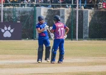 विश्वकप लिग टू नेपाल २ विकेटले विजयी