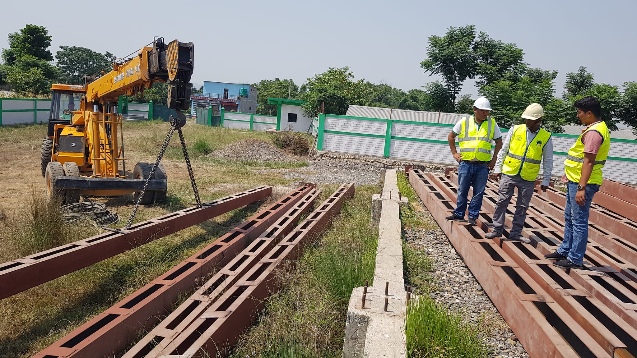 कावासोतिमा निर्माणाधिन चिस्यान केन्द्रको दोश्रो चरणको निर्माणको काम सुरु 1