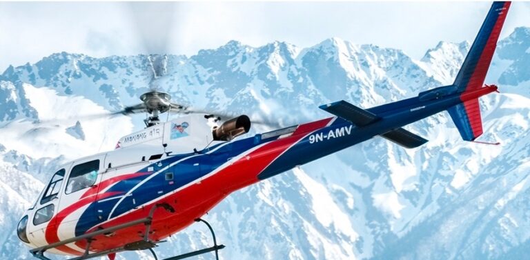मनाङ एयरको हेलिकोप्टर दुर्घटनामा पाँच जनाको मृत्यु