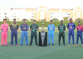 एसीसी यू–१९ एसिया कप : नेपाल पाकिस्तानसँग खेल्दै